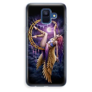 CaseCompany Aerial Angel: Samsung Galaxy A6 (2018) Transparant Hoesje