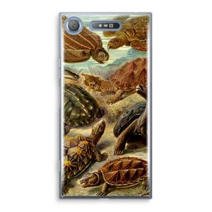 CaseCompany Haeckel Chelonia: Sony Xperia XZ1 Transparant Hoesje
