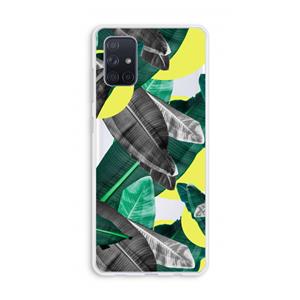 CaseCompany Fantasie jungle: Galaxy A71 Transparant Hoesje