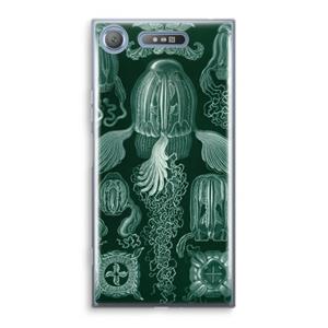 CaseCompany Haeckel Cubomedusae: Sony Xperia XZ1 Transparant Hoesje