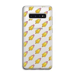 CaseCompany Waterijsjes: Samsung Galaxy S10 4G Transparant Hoesje