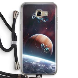 CaseCompany Examiner: Samsung Galaxy A5 (2017) Transparant Hoesje met koord