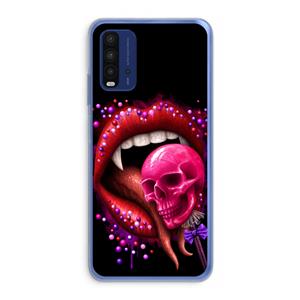 CaseCompany Dodelijk zoet: Xiaomi Redmi 9T Transparant Hoesje