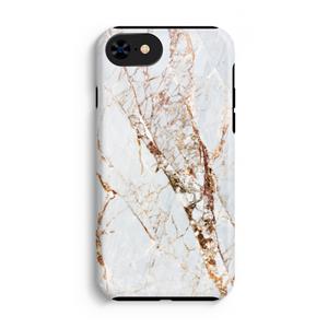 CaseCompany Goud marmer: iPhone SE 2020 Tough Case