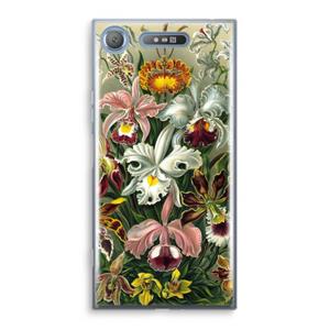 CaseCompany Haeckel Orchidae: Sony Xperia XZ1 Transparant Hoesje