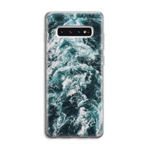 CaseCompany Zee golf: Samsung Galaxy S10 4G Transparant Hoesje