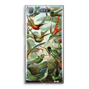 CaseCompany Haeckel Trochilidae: Sony Xperia XZ1 Transparant Hoesje