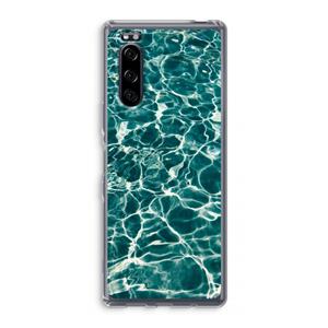 CaseCompany Weerkaatsing water: Sony Xperia 5 Transparant Hoesje