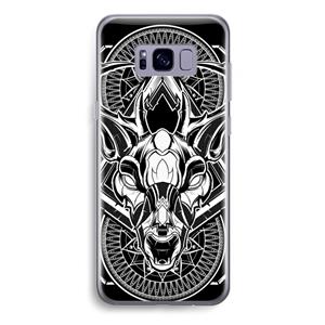 CaseCompany Oh Deer: Samsung Galaxy S8 Plus Transparant Hoesje