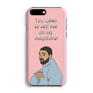 CaseCompany Hotline bling: iPhone 8 Plus Volledig Geprint Hoesje