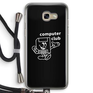CaseCompany Floppyhead: Samsung Galaxy A5 (2017) Transparant Hoesje met koord