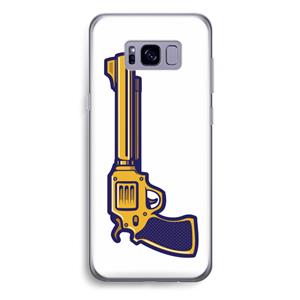 CaseCompany Pew Pew Pew: Samsung Galaxy S8 Plus Transparant Hoesje