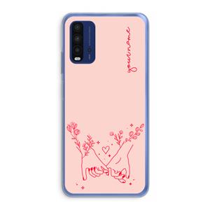 CaseCompany Best Friends: Xiaomi Redmi 9T Transparant Hoesje