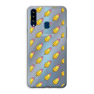 CaseCompany Waterijsjes: Samsung Galaxy A20s Transparant Hoesje