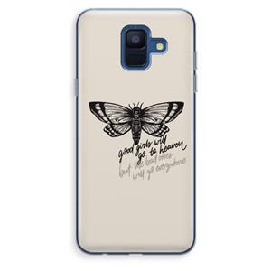 CaseCompany Good or bad: Samsung Galaxy A6 (2018) Transparant Hoesje