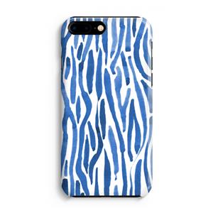 CaseCompany Blauwe nerven: iPhone 8 Plus Volledig Geprint Hoesje