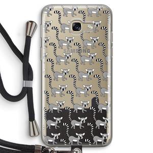 CaseCompany Makis: Samsung Galaxy A5 (2017) Transparant Hoesje met koord