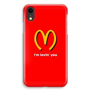 CaseCompany I'm lovin' you: iPhone XR Volledig Geprint Hoesje
