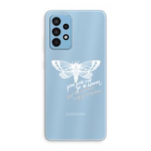 CaseCompany Good or bad: Samsung Galaxy A52 Transparant Hoesje