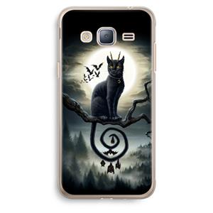 CaseCompany Moonlight Companions: Samsung Galaxy J3 (2016) Transparant Hoesje