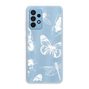 CaseCompany Tiny Bugs: Samsung Galaxy A52 Transparant Hoesje
