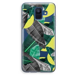 CaseCompany Fantasie jungle: Samsung Galaxy A6 (2018) Transparant Hoesje