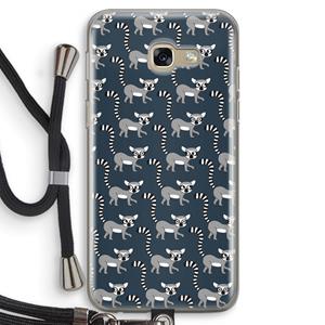 CaseCompany Makis: Samsung Galaxy A5 (2017) Transparant Hoesje met koord