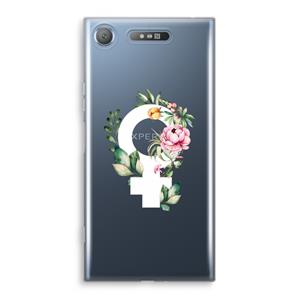 CaseCompany Venus: Sony Xperia XZ1 Transparant Hoesje