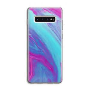 CaseCompany Zweverige regenboog: Samsung Galaxy S10 4G Transparant Hoesje