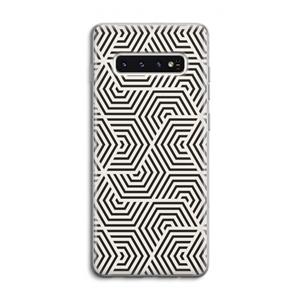 CaseCompany Magic pattern: Samsung Galaxy S10 4G Transparant Hoesje