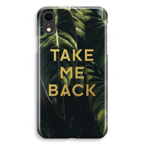 CaseCompany Take me back: iPhone XR Volledig Geprint Hoesje