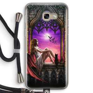 CaseCompany Kinderen van de nacht: Samsung Galaxy A5 (2017) Transparant Hoesje met koord
