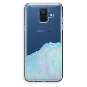 CaseCompany Fantasie pastel: Samsung Galaxy A6 (2018) Transparant Hoesje