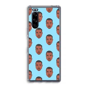 CaseCompany Kanye Call Me℃: Sony Xperia 5 Transparant Hoesje