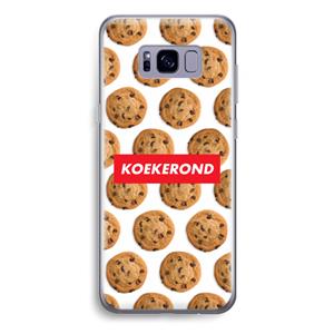 CaseCompany Koekerond: Samsung Galaxy S8 Plus Transparant Hoesje