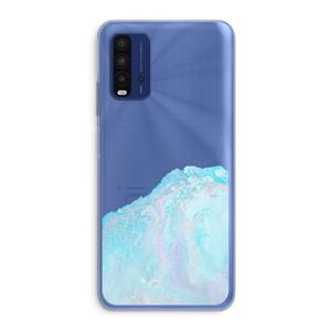 CaseCompany Fantasie pastel: Xiaomi Redmi 9T Transparant Hoesje