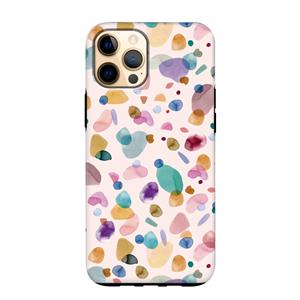 CaseCompany Terrazzo Memphis Pink: iPhone 12 Pro Max Tough Case