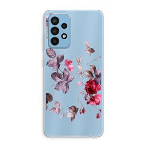 CaseCompany Mooie bloemen: Samsung Galaxy A52 Transparant Hoesje