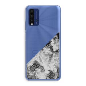 CaseCompany Onweer: Xiaomi Redmi 9T Transparant Hoesje