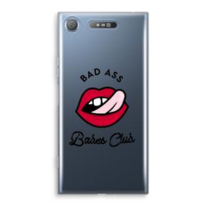 CaseCompany Badass Babes Club: Sony Xperia XZ1 Transparant Hoesje