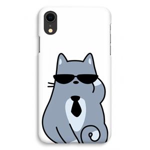 CaseCompany Cool cat: iPhone XR Volledig Geprint Hoesje