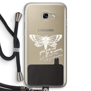 CaseCompany Good or bad: Samsung Galaxy A5 (2017) Transparant Hoesje met koord