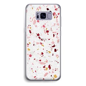 CaseCompany Terrazzo N°9: Samsung Galaxy S8 Plus Transparant Hoesje