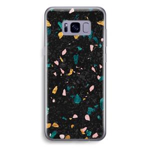 CaseCompany Terrazzo N°10: Samsung Galaxy S8 Plus Transparant Hoesje