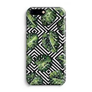 CaseCompany Geometrische jungle: iPhone 8 Plus Volledig Geprint Hoesje