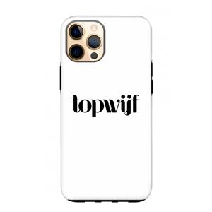 CaseCompany Topwijf Wit: iPhone 12 Pro Max Tough Case