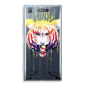 CaseCompany Fading: Sony Xperia XZ1 Transparant Hoesje