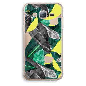CaseCompany Fantasie jungle: Samsung Galaxy J3 (2016) Transparant Hoesje