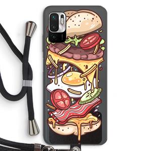 CaseCompany Diet Coke Please: Xiaomi Redmi Note 10 5G Transparant Hoesje met koord
