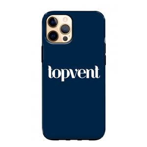 CaseCompany Topvent Navy: iPhone 12 Pro Max Tough Case